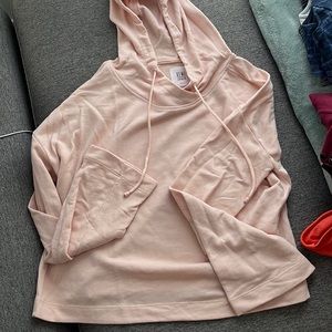 Fabletics x Demi Levato Cropped Pink Hoodie S/M never worn